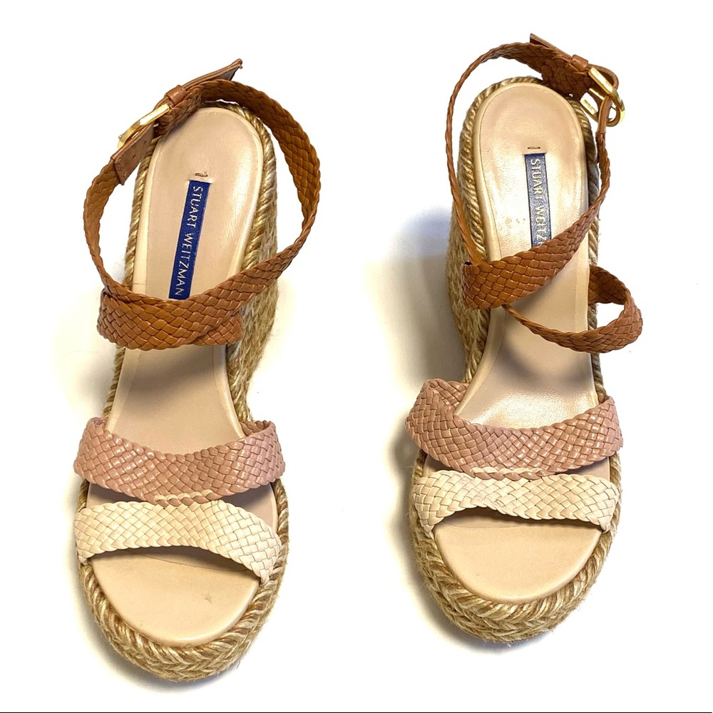 Stuart Weitzman Elsie Block Wedge Espadrille - image 3